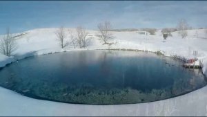 Голубое озеро. Первое погружение. Самарская область.