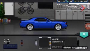 Pixel car Racer настройка автомобиля