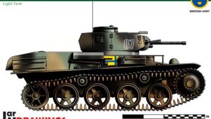 TANK SWEDIA WW2 (BY:WAR DRAWINGS)