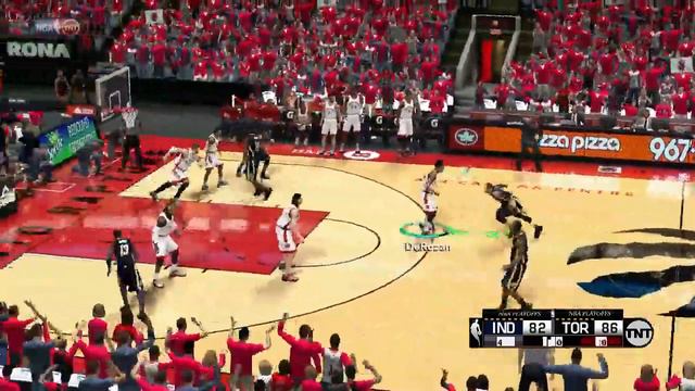 NBA 2K14 URB MOD Pacers vs Raptors 2016 Playoffs GM5 смотреть онлайн