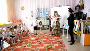 Занятие по социально-коммуникативному развитию в старшей группе.