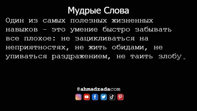 Мудрые Слова 41