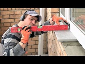 ПОДОКОННИК ИЗ ПЛИТКИ ВМЕСТО ОКОННЫХ ОТЛИВОВ. КАК СДЕЛАТЬ ПОДОКОННИК ИЗ КЕРАМОГРАНИТА