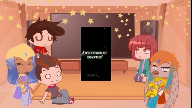 [Gacha Club] ~ реакция персонажей "египтус" на ТТ [ 2/? ] ~ смотреть онлайн