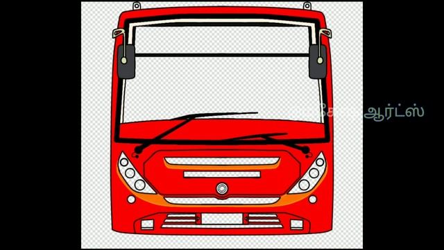TNSTC/MTC red bus drawing in ibis paint X | with image file | tutorial coming soon !!!! смотреть онлайн