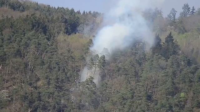 Bad Schwalbach - Waldbrand an der B54 смотреть онлайн