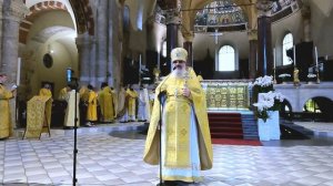 Слово архимандрита Амвросия после Божественной Литургии в праздник святителя Амвросия Медиоланского