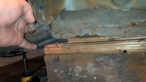 ремонт порога опель омега б