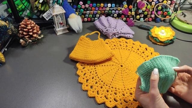 Рукодельные итоги и планы: что связала крючком и спицами/ планы на Февраль