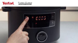 Мультиварка-скороварка Tefal Turbo Cuisine: простое и удобное управление одной кнопкой!
