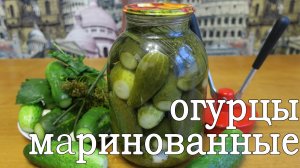 Маринованные огурцы. Маринованные хрустящие огурцы. Рецепт соленых огурцов