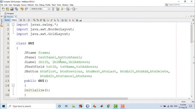 Graphical User Interfaces in Java & Changing background & foreground color of GUI Components in Jav смотреть онлайн