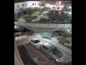 Камера видеонаблюдения 4G V380 с двойным объетивом