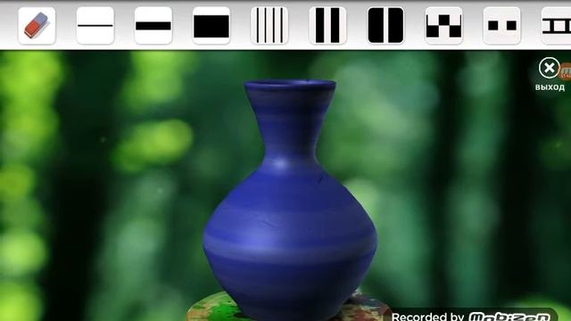 Играем в игру Pottery (лепим вазы)