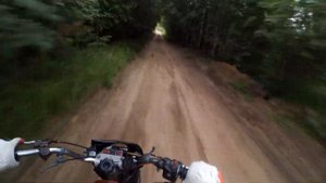 Иж Планета и Тула на бездорожье, тула чуть чуть поехала