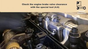 OM 471 Engine Brake Valve Clearance Adjustment