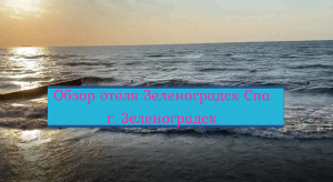 Где точно можно остановиться в Зеленоградске?! Отель ЗЕЛЕНОГРАДСК СПА 4* - ваше место отдыха.