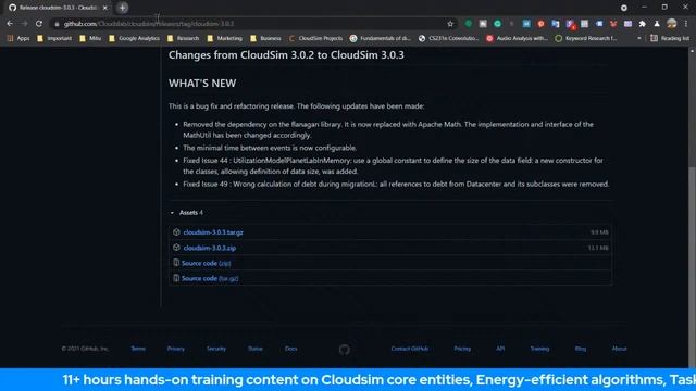 Cloudsim Tutorials: Common Installation setup Error 2021