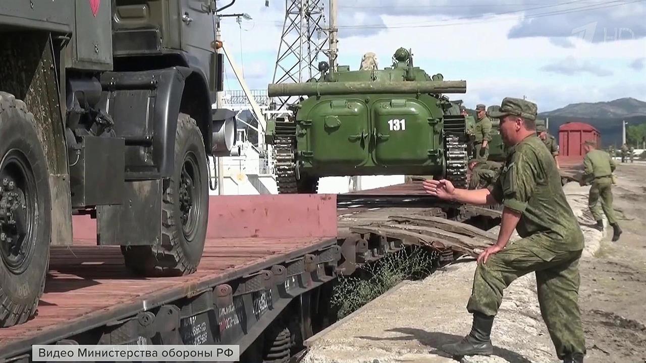 Владимир Путин наблюдал кульминацию учений "Восток-2018" на полигоне в Забайкалье