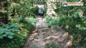 Мерседес МЛ против внедорожников Джип УАЗ Нива Паджеро на бездорожье 4х4 покатушка Трофи-лайф 2021