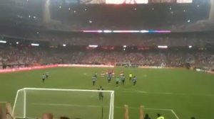 Darron Gibson scores goal for Manchester United in 2010 MLS All Star Game