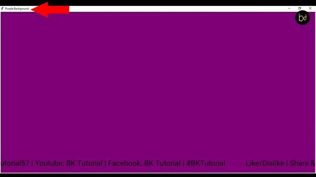 Python Turtle - Automatically Change Turtle Graphics Window Color | Changing Color By #BKTutorial