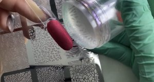 Стемпинг топом без липкого слоя