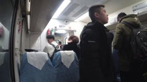 Бессонная ночь сидя в поезде Цзямусы-Фуюань - Жизнь в Китае #163