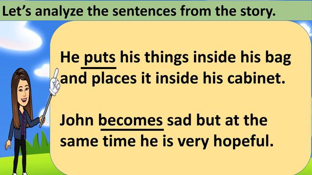 ENGLISH GRADE 6 WEEK 1 (QUARTER 4): Simple Tense of Verbs