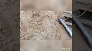 Скважина на воду вручную.