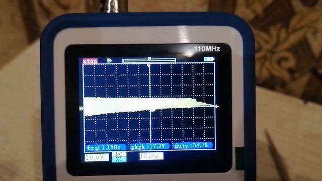 FNIRSI-1C15+Катушка Зажигания+водный конденсатор+дистиллированная вода. смотреть онлайн