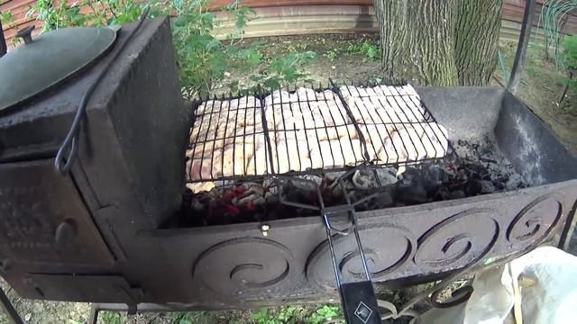 VLOG: Шашлык и овощи гриль. смотреть онлайн