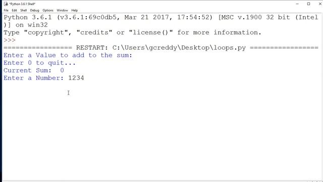 Python Loops