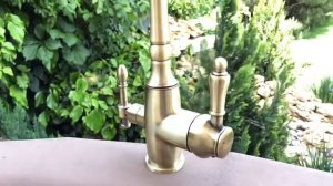 Ретро смеситель с переключением на фильтр