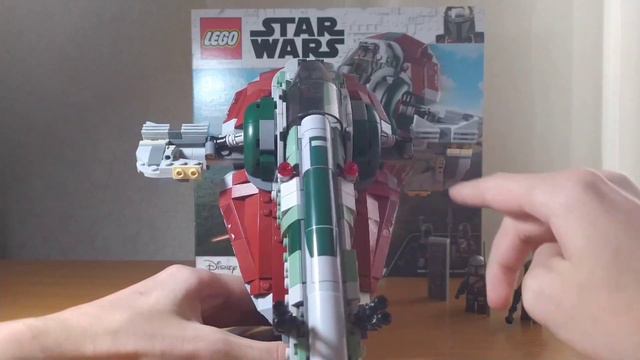 Обзор на LEGO Star Wars 75312 Звездолет Бобы Фетта на русском языке