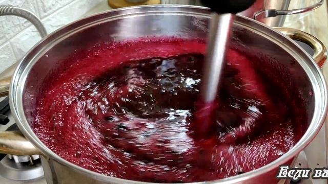Густой, душистый, с приятной кислинкой  - джем из чёрной смородины