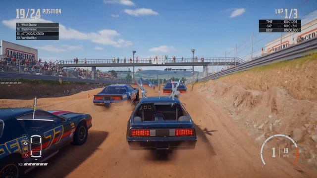 Wreckfest | Blades ripping up Crash Canyon смотреть онлайн