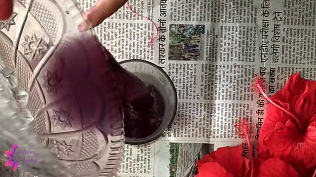 DIY Hibiscus Hair Toner | Hibiscus Hair Spray смотреть онлайн