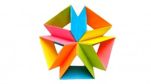 Многогранник из бумаги. Поделки оригами