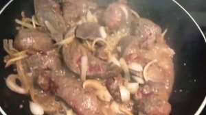 Свиная Печёнка в Сметане