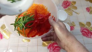 Салат из сырой тыквы.Очень полезный