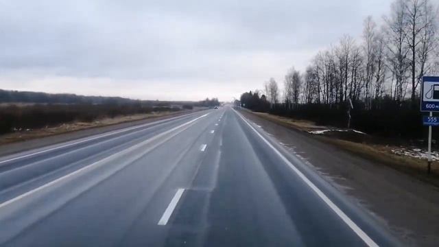 47# Дальнобой по России, Выгрузка на Тандере В.Новгород, Промок до нитки, Готовимся ехать в Мурманс смотреть онлайн