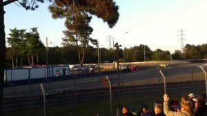 Mulsanne corner as the Deltawing crashed that moment