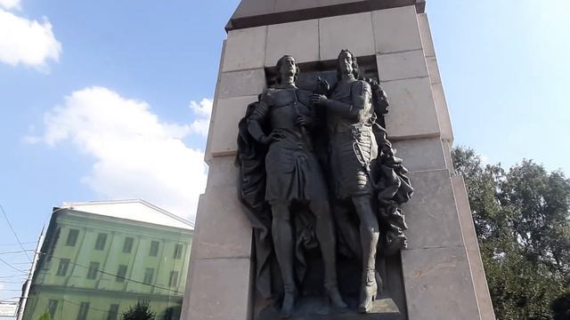 Прогулки по Москве. Сквер воинов победителей в Лефортово смотреть онлайн