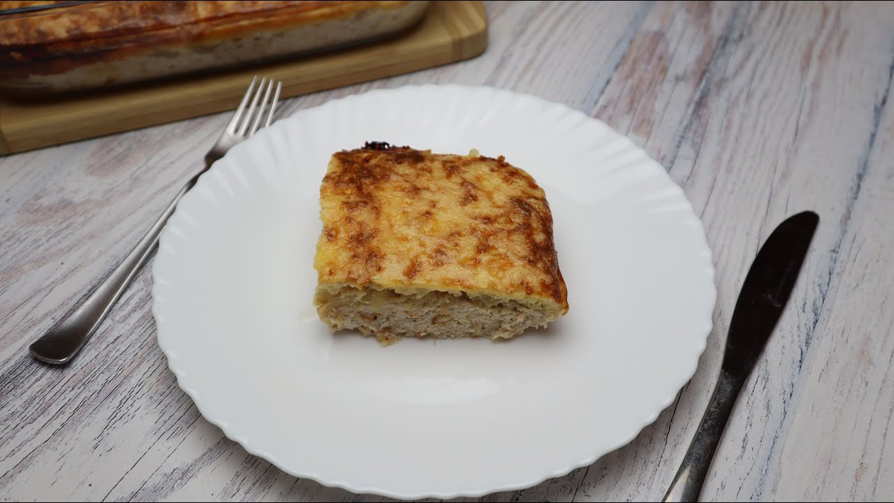 Монастырская кухня запеканка с печенью