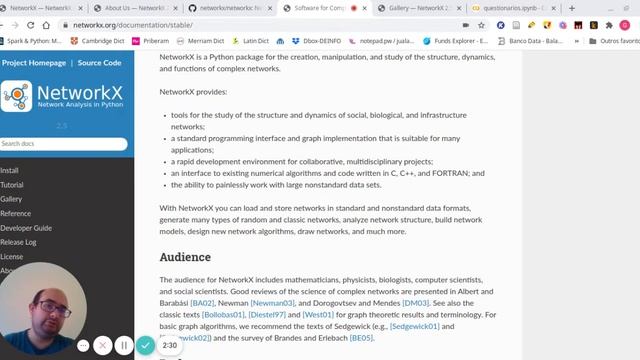 Conheça a biblioteca NetworkX смотреть онлайн
