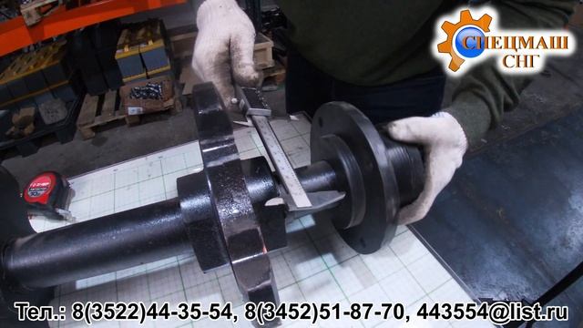 Вал приводной транспортёра СДК 55111-93.31.100-01 (в сборе с опорами и звёздочками) смотреть онлайн