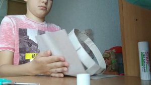 Маска Джейсона из бумаги