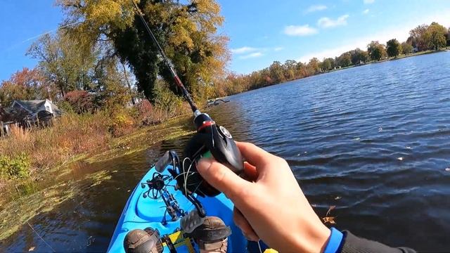 Fishing KastKing Max Steel Light BFS Casting Rod during Fall смотреть онлайн