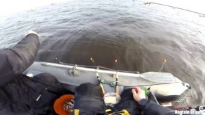 корюшка с лодки южная дамба smelt from a boat south dam
